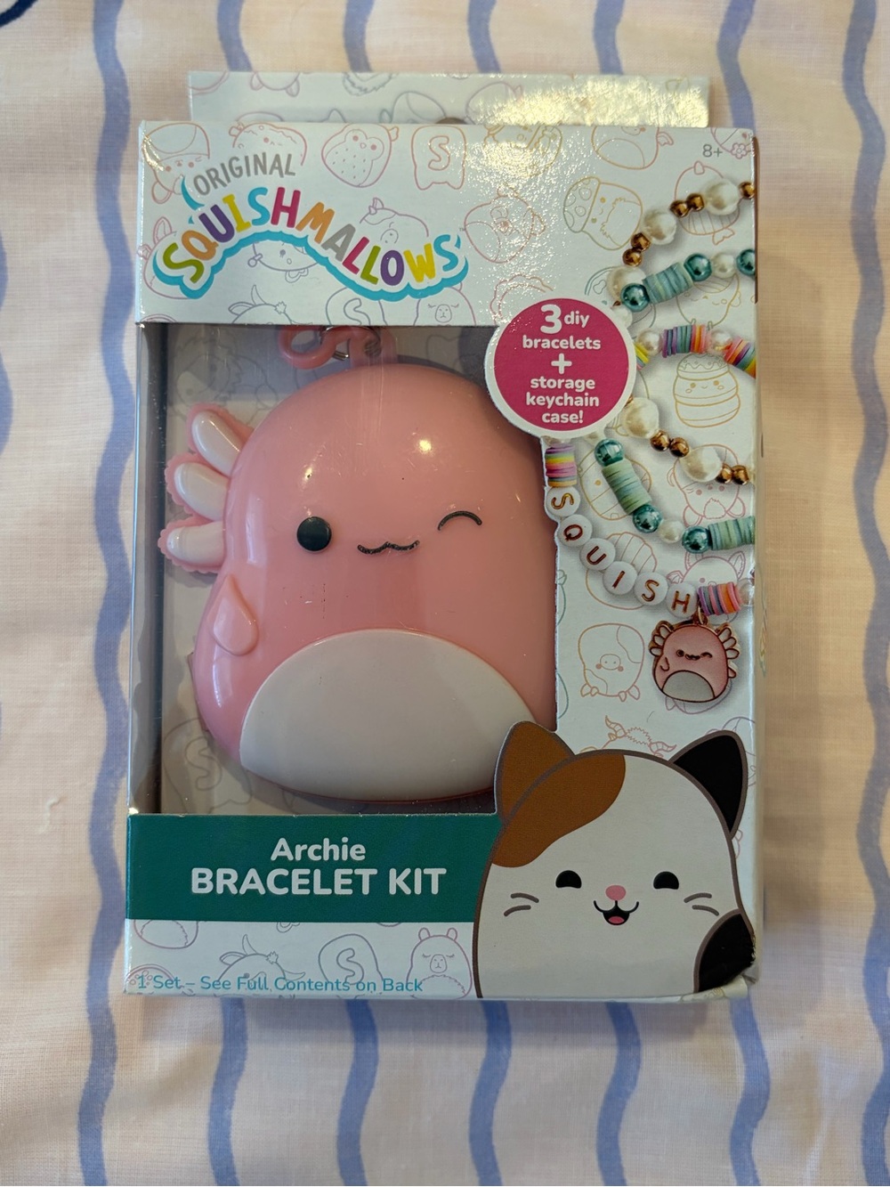 Squishmallows Archie the Axolotl Bracelet Kit